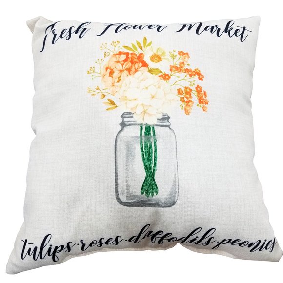 Jordan Manufactoring Other - 🆕Fresh Flower Market Outdoor Throw Pillow Jordan Manufactoring Other - 🆕Fresh Flower Market Outdoor Throw Pillow